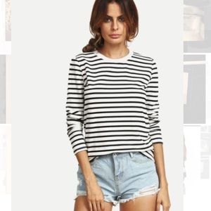 AMERICA APPAREL stripped Crew Neck!